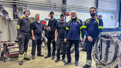 Personalen i Ory Service center